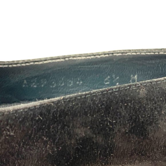 STUART WEITZMAN‎ Black Suede Buckle Vamp Kitten Heels - Picture 4 of 11